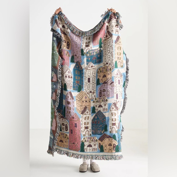 Anthropologie Other - Anthropologie WILLA COTTON WOVEN THROW BLANKET Style No. 92729672 Color:…